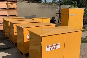 Изготовление партии газорегуляторных установок ГРПШ
